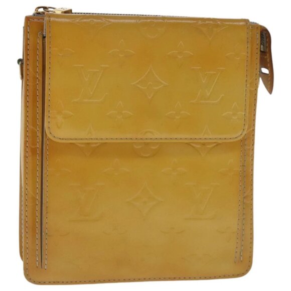 LOUIS VUITTON Monogram Vernis Motto Accessory Pouch Gris M91030 LV Auth bs19141 - Picture 1 of 16
